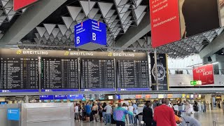 Frankfurt am MainFlughafen Neues vom Terminal 1 ✈️ [upl. by Eilama]