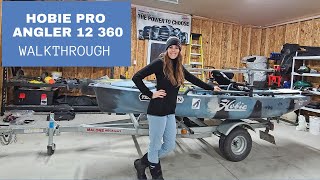 Hobie Pro Angler 12 360 Walkthough [upl. by Chastain]