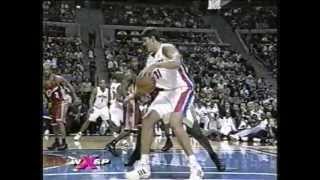 Darko Milicic  First NBA Game Preseason 20032004 [upl. by Grossman677]