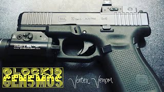 Glock19 Gen 5 Mos Vortex Venom install [upl. by Poyssick]