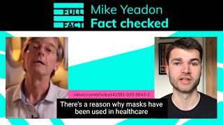 Lockdown sceptic Mike Yeadon Fact checked [upl. by Nomzaj213]