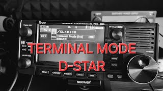 ICOM IC705 Terminal Mode DSTAR video in italiano icom radioamatori ic705 [upl. by Shamma340]