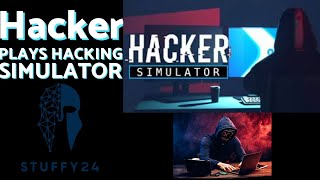 Real Hacker Plays hacking simulator [upl. by Kermie]