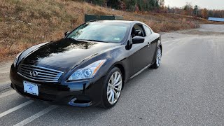 2009 INFINITI G37S 6Speed Manual POV Test DriveReview [upl. by Robbie]