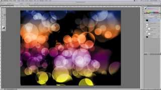 Photoshop  Effet Bokeh  tutoriel [upl. by Mairam976]