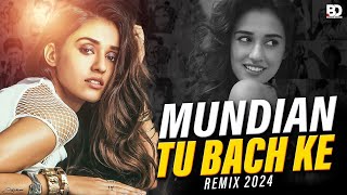 Mundiya Tu Bach Ke Remix 2024  Tiger shroff  Disha Patni  Bollywood Remix  Broken Dreams [upl. by Oijile]