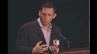 Peter Thiel on Macroeconomics and Singularity [upl. by Nawyt]