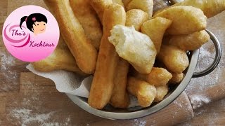 ENGSUB Fried Breadsticks Gebratene Brotstangen Banh Gio Chao Quay [upl. by Bird765]