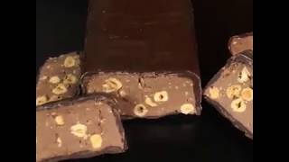 Torrone al cioccolato bianco e nutella [upl. by Dane]