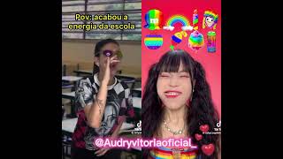 🍓História com slime 🍓 créditos tetyvlogs mundodaaudry dudamariahslime humor slime ❤️ [upl. by Peggi]