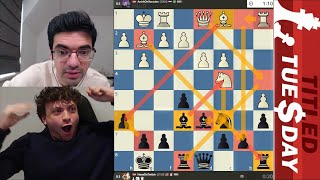 TOP Content Anish Giri vs Hans Niemann [upl. by Trammel]