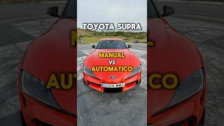 Manual Vs Automático ¡Toyota Supra [upl. by Neenaej]