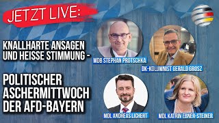 LIVE Knallharte Ansagen und bajuwarische Stimmung —Politischer Aschermittwoch der AfDBayern [upl. by Agnese]