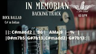 In Memoriam Backing Track in Cm [upl. by Alita786]