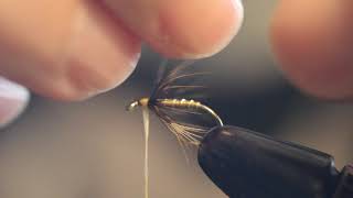 Fly Tying  The Yorkshire Greenwell North Country Wet Fly [upl. by Cthrine]