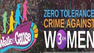 Zero tolerance crime against women marathon Raipur raipur womenempowerment [upl. by Tanaka]