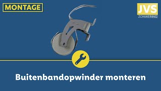 Montage Buitenbandopwinder monteren [upl. by Chapland]