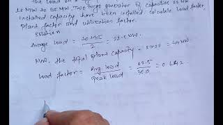 How the Load Factor Plant Factor and Utilization Factor are calculated 📈🏭💡 [upl. by Ha]