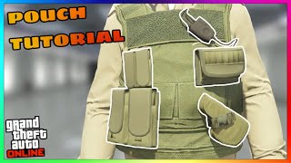 How To Get Pouches On Any Outfit GTA Online [upl. by Berlyn]