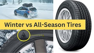 Winter Tires vs AllSeason Tires When AllSeason Tires On Your Subaru Is The Worst Idea in Winter [upl. by Duky881]