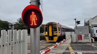 Porthmadog Level Crossing Gwynedd 08072023 [upl. by Rokach]