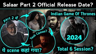 Salaar Part 2 Release Date Announcement  Salaar Part 2 Story  Salaar Part 2 Name [upl. by Westland]