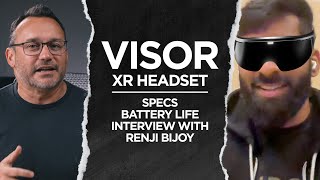 4K XR Headset Built for Productivity The Visor from Immersed VR [upl. by Eeryk775]