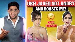 URFI JAVED ROASTED ME amp GOT ANGRY MY REPLY [upl. by Avilo]