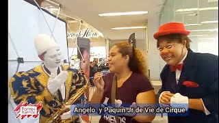 Entrevista Con Angelo y Paquin Jr de Vie de Cirque para Ponte de Buenas VieDeCirque 🔥💥👐💕👌🎪 [upl. by Leuamme]