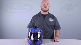 HJC IS17 Helmet Review at Jafrumcom [upl. by Ernestus]