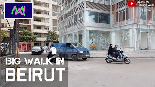 Beirut Stroll Exploring the Vibrant Streets of Lebanon in 4K [upl. by Willet973]