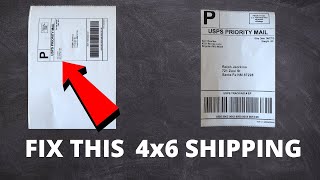 How to Fix Thermal Shipping Label Printing Sideways and Small 4x6 on Poshmark Etsy eBay Mercari [upl. by Perla]