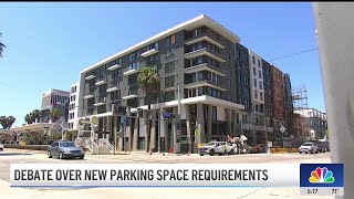 Residents split over new parking space requirements in Long Beach [upl. by Nayrda]