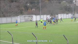 Video calcio AnziSan Cataldo 11 Promozione 12 giornata Calvello 2 dicembre 2018 [upl. by Durwood]