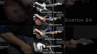 Fender vs PRS vs Suhr vs Gibson  ACDC  Back In Black [upl. by Nahtanoj844]