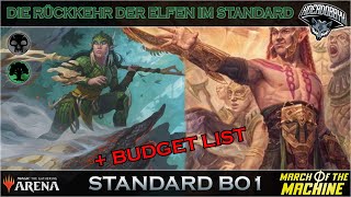 GOLGARI ELVES  LANGERSEHNTE RÜCKKEHR  MTG ARENA MAT STANDARD BO1  BUDGET GUIDE [upl. by Asserak456]