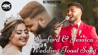 New Konkani Wedding Toast Song 2024  Sanford amp Jessica  By Ramson Cardoso [upl. by Balfour]