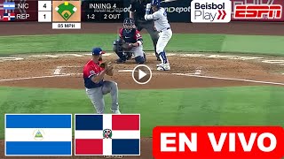 Nicaragua vs República Dominicana EN VIVO donde ver a que hora juega Serie del Caribe 2024 hoy [upl. by Nivlam]