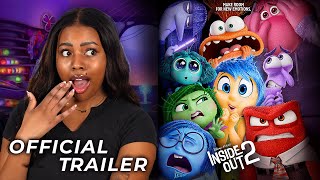 I Watched the INSIDE OUT 2 Official Trailer And Is Anxiety the Villian First Time Reaction [upl. by Kovacev533]