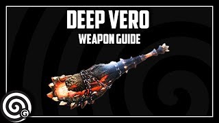 Monster Hunter World  Deep Vero Deviljho Horn  Weapon Guide [upl. by Eitsirhc]