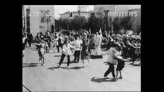 Jitterbug Dancing competition New York 1930s [upl. by Leigha]