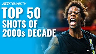 TOP 50 ATP SHOTS amp RALLIES OF 2000s DECADE [upl. by Eenwahs]