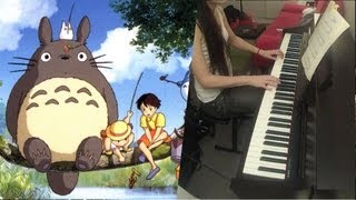 Sanpo  My Neighbor Totoro  Piano [upl. by Ennairrac24]