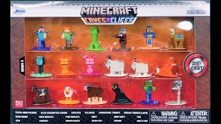 Opening amp review minecraft metalfigs caves amp cliffs satisfying 4 min [upl. by Anelaj]