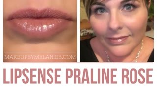 LipSense LipColoroftheDay PRALINE ROSE [upl. by Lanam]