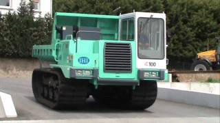 Raupentransporter Kettendumper IHI IC100 Rupsdumper gebraucht [upl. by Conn]