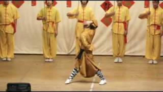 Shaolin Qigong Demonstration Shi Xing Wu  Master Yuan Chinatown Vancouver [upl. by Irolav686]