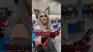 Shake my hand in Character helluvahazbin edition part 1 helluvaboss hazbinhotel lvlupexpo [upl. by Yunfei]