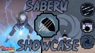 Shindo Life Saberu Showcase [upl. by Neelrac67]