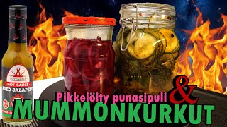 Tuliset Mummonkurkut amp pikkelöity punasipuli [upl. by Thatch285]